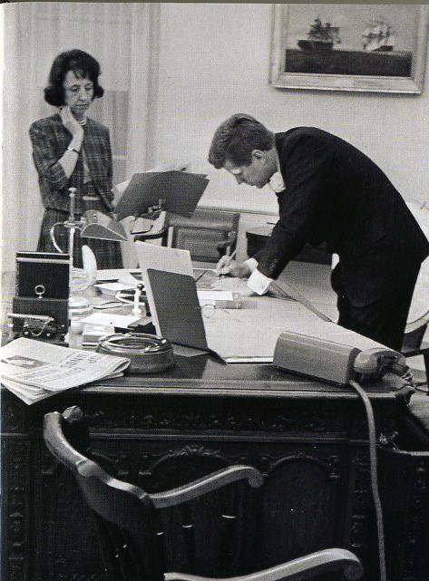 JFK & Secretary