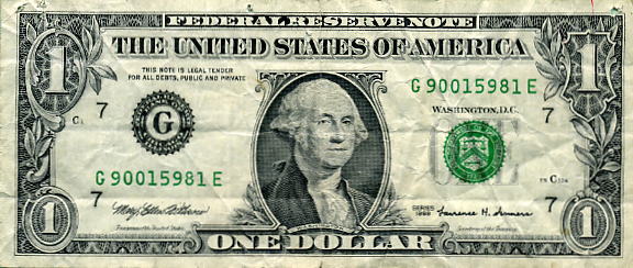 FedReserve $1 Bill