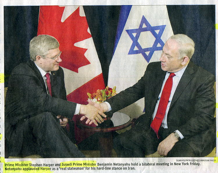 Canada/Israel/PMsFlags