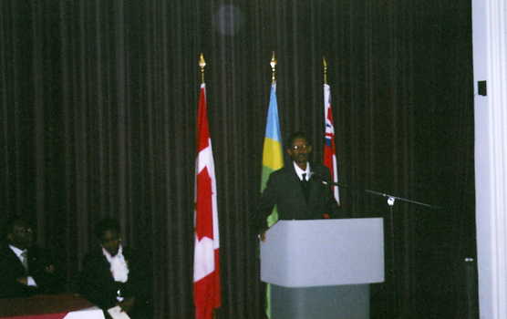 Kagame Podium Diaspora