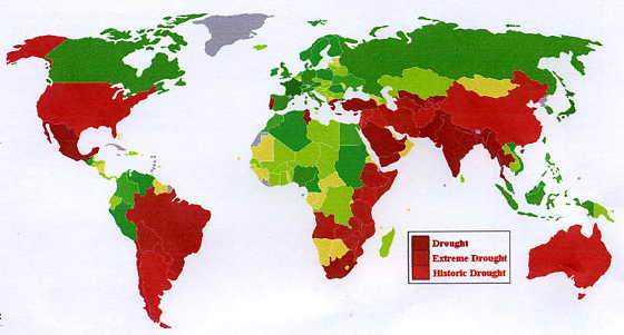 Map Drought