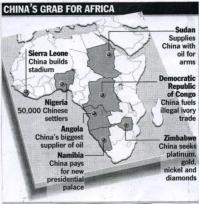 Afro-China Map