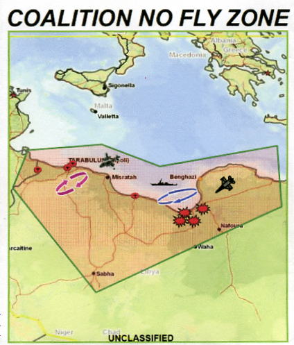 Map Libya Flyzone