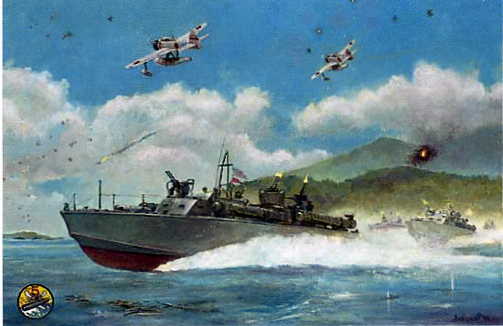PT boats in Action